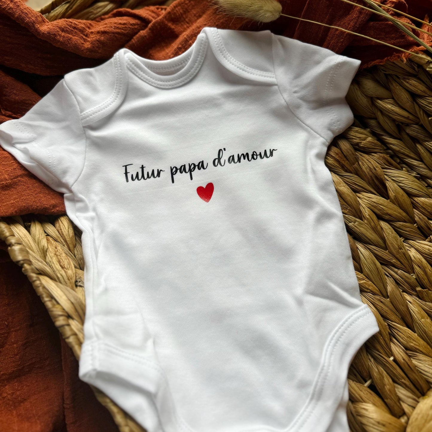 Body bébé personnalisé annonce grossesse papa - Cadeau futur papa