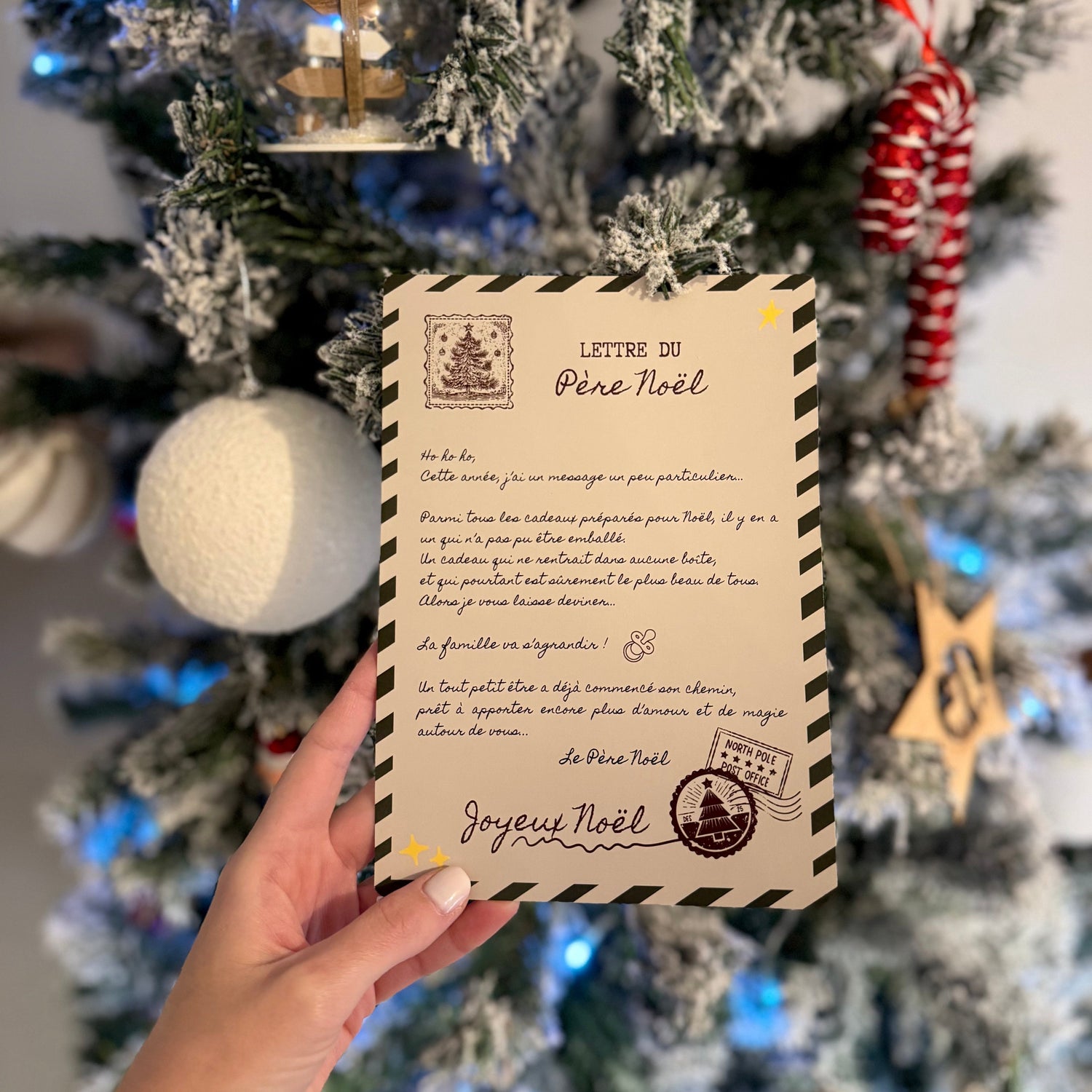 Annonce grossesse Noël