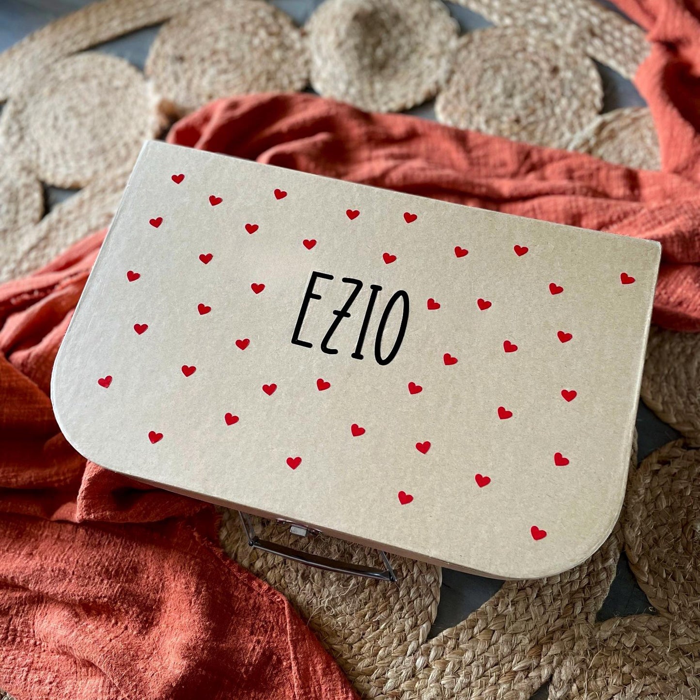 Box Naissance Personnalisée - Coffret Naissance Bébé Personnalisé - Cadeau Naissance Fille ou Garçon - Box Mille et Un Cœurs