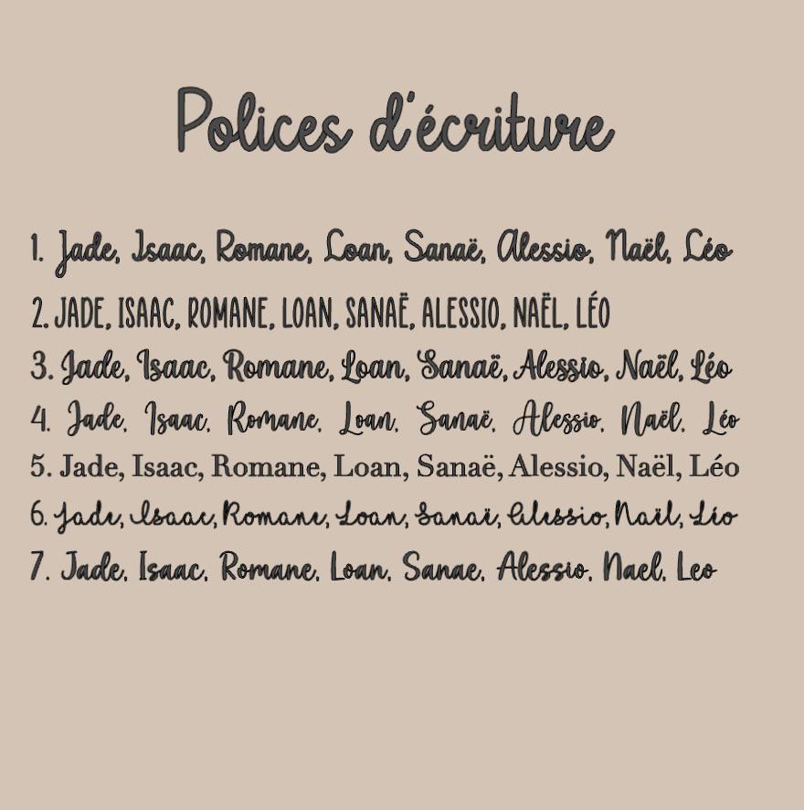 Tenue de naissance personnalisée bébé - Pyjama + bonnet prénom petits cœurs - Cadeau naissance fille ou garçon - Pyjama bébé personnalisé