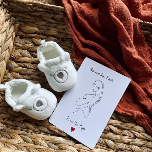 Carte annonce grossesse papa, tu vas être papa