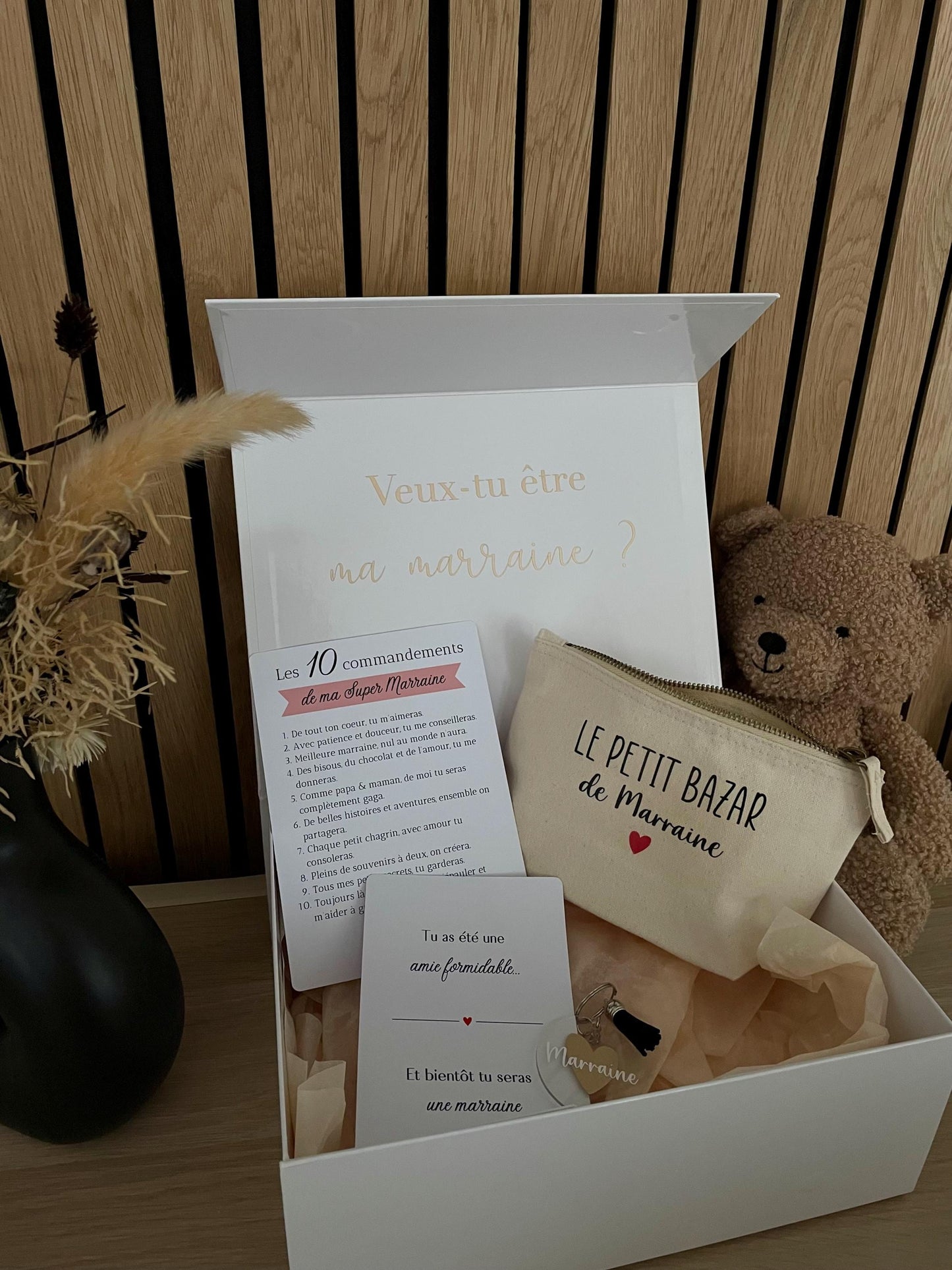 Box Cadeau Marraine - Demande Marraine Originale & Personnalisée