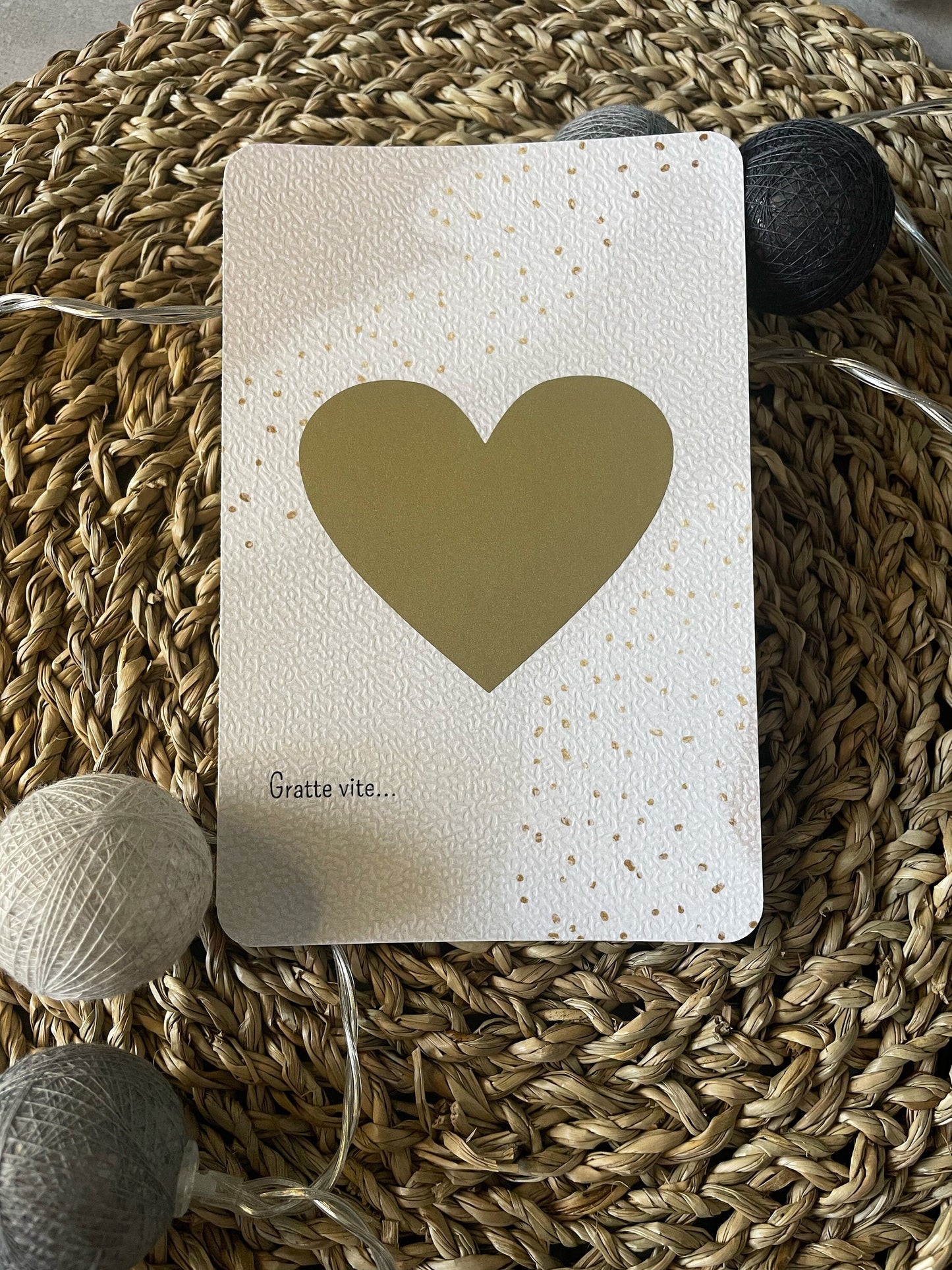 Carte à gratter demande marraine annonce grossesse