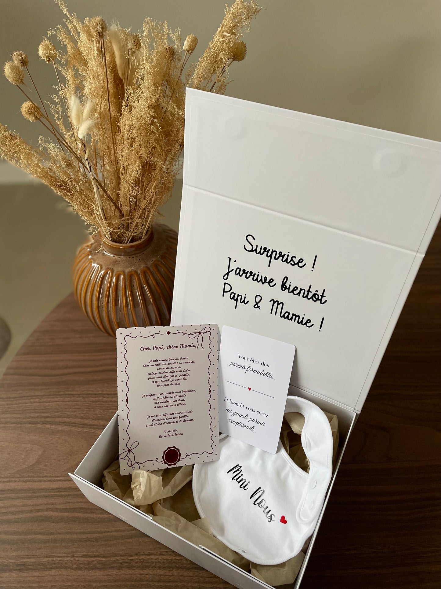 Box annonce grossesse grands-parents