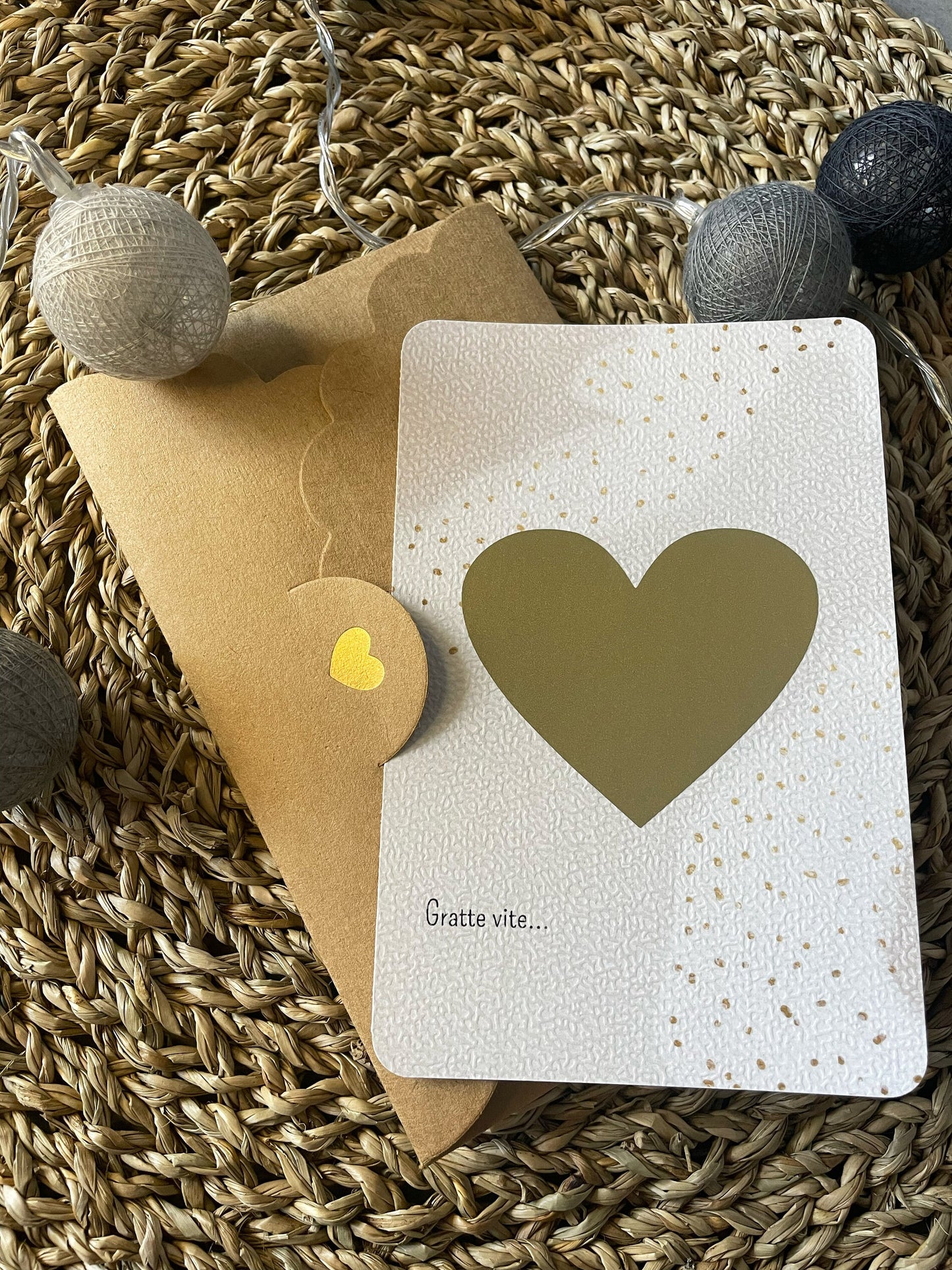 Carte à gratter demande marraine annonce grossesse