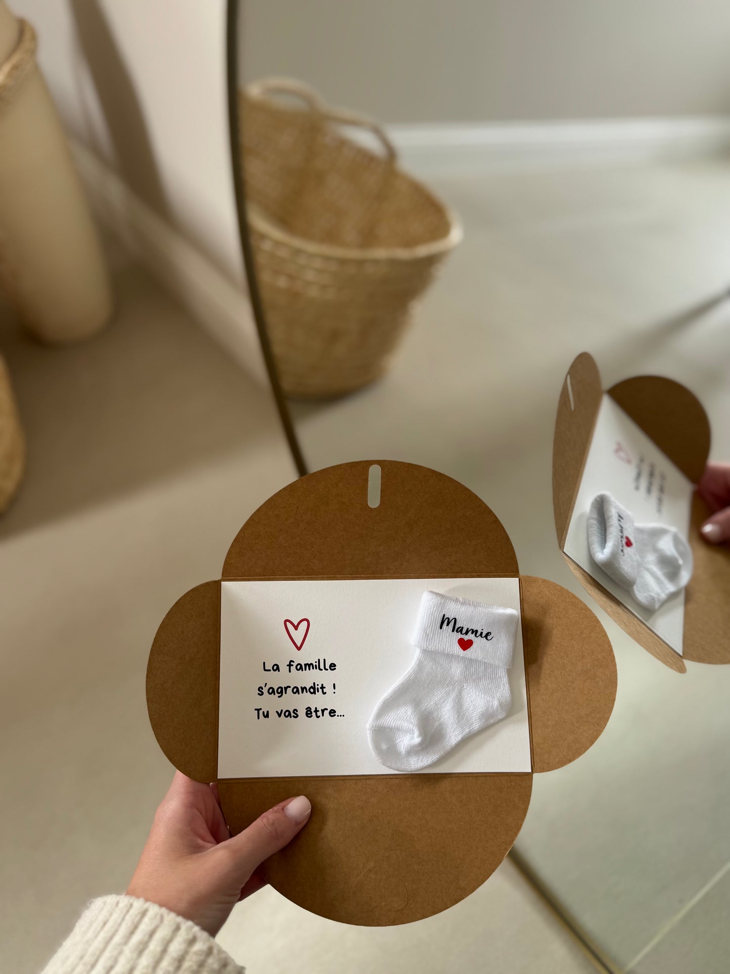 Enveloppe annonce grossesse