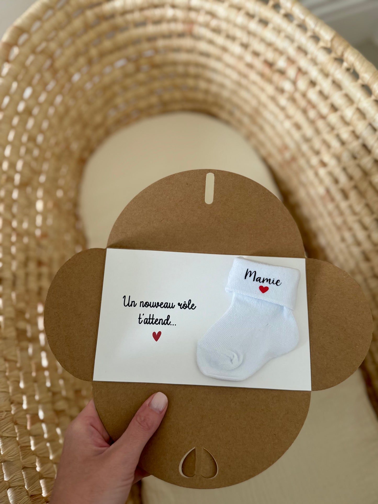 Enveloppe annonce grossesse mamie