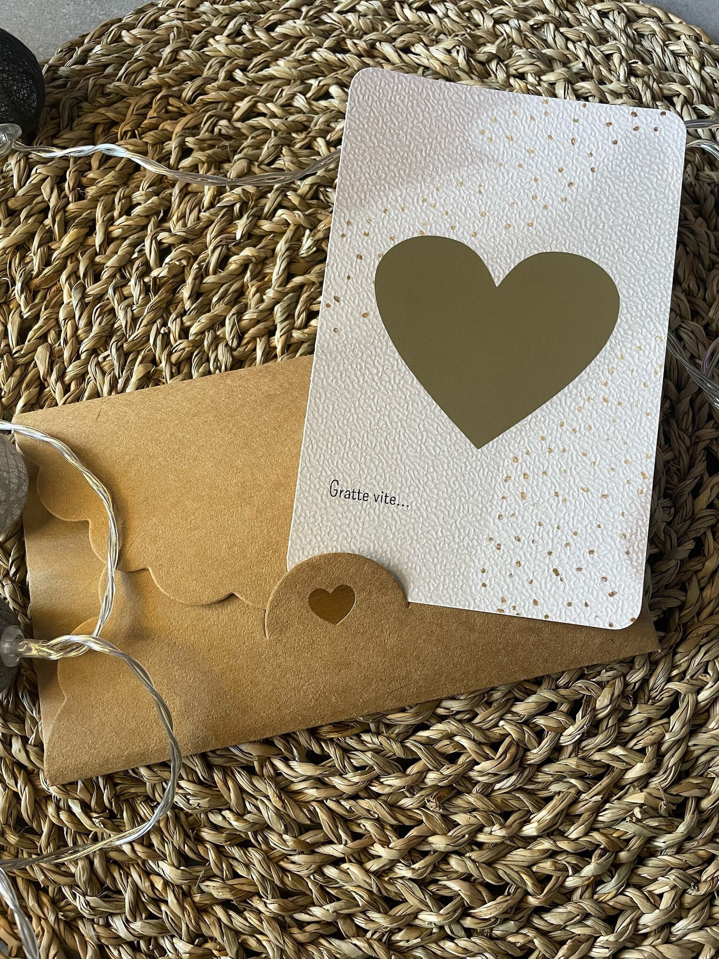 Carte à gratter demande marraine annonce grossesse