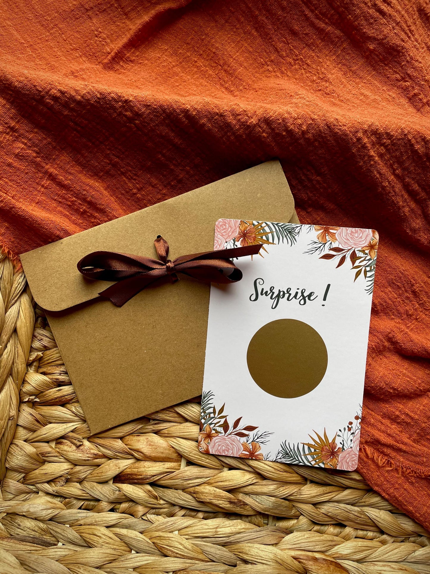 Carte à gratter demande témoin mariage  "veux-tu être ma témoin ?" - cadeau original demande témoin